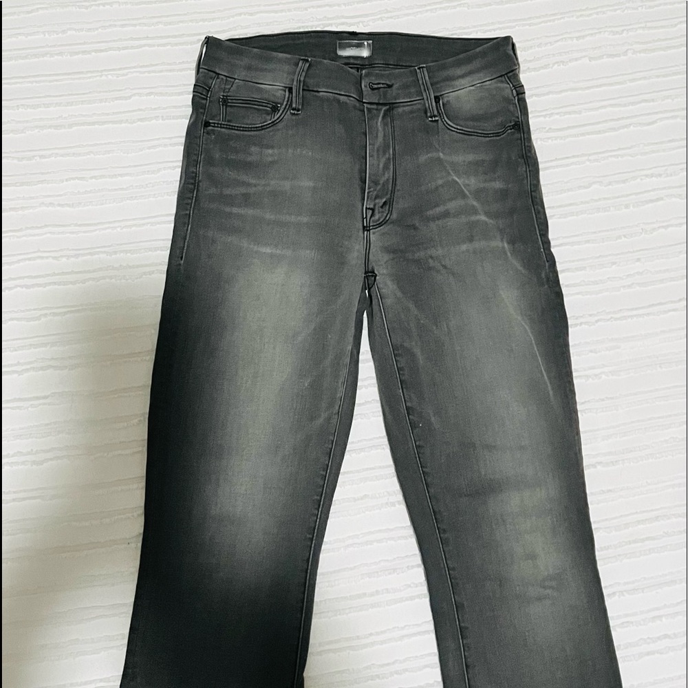 Mother “ the Looker” HOT grey jeans size 26